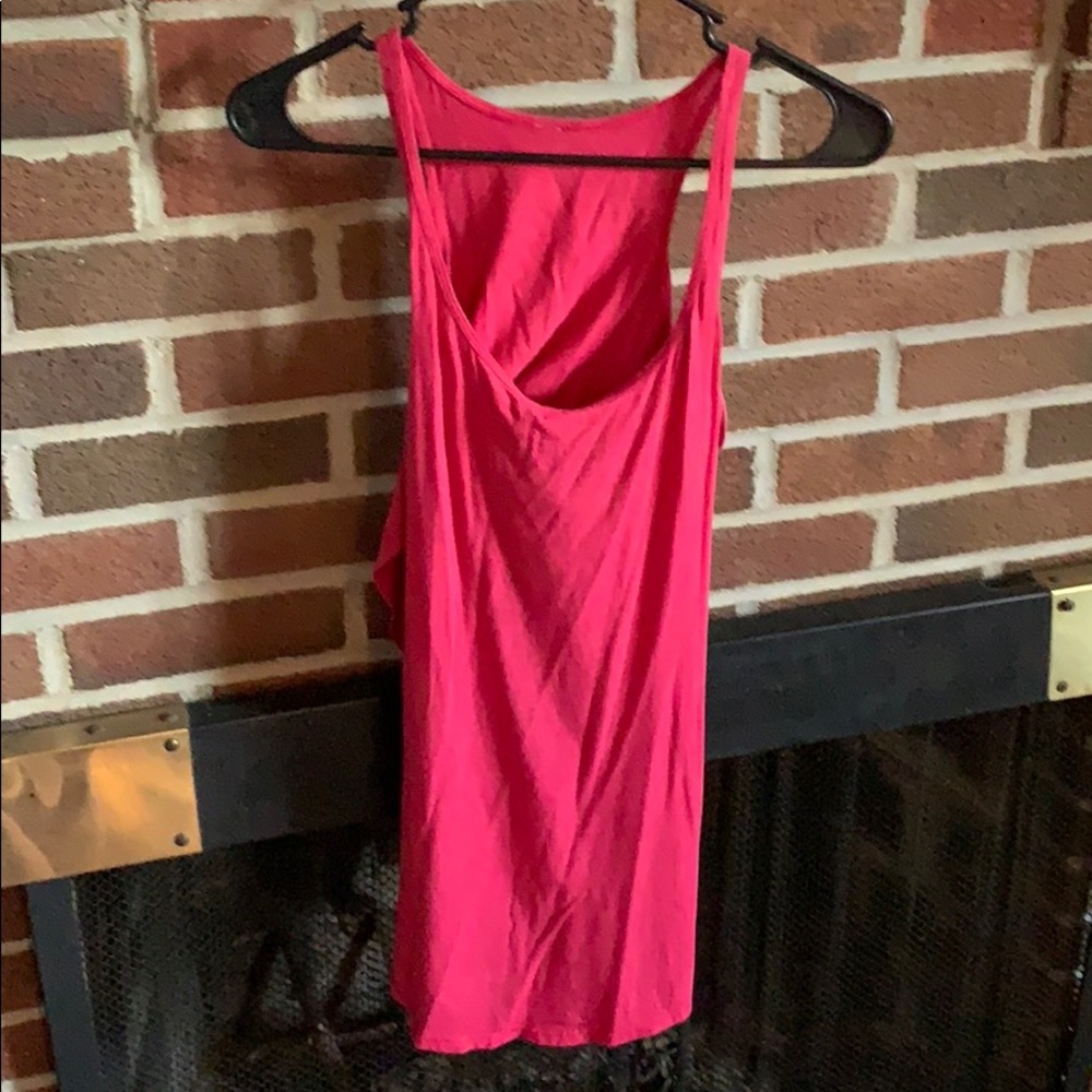 Pink tang top